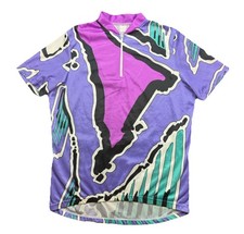 vintage 90er Radtrikot Gr. L BW 56cm Bike Shirt Fahrrad 90s Trikot VN2
