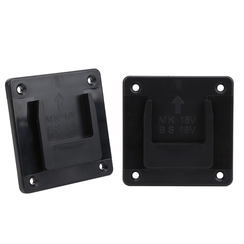 2Pcs Electric Tool Holder Durable ABS+PC Fixing Bracket For 18V Trending