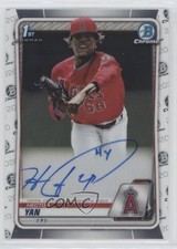 2020 Bowman Chrome Prospect Auto Hector Yan #CPA-HY Auto q4j