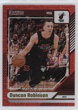 2024-25 Panini Donruss Choice Red 75/99 Duncan Robinson #196 16wc