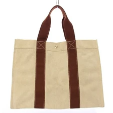 【Bag】HERMES Bora GM Tote Bag Handbag Canvas Beige Women's TK OH From Japan