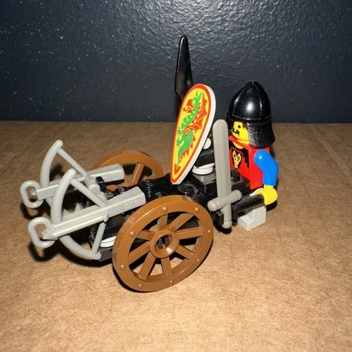 Vintage LEGO Castle 1732 Crossbow Cart Complete No Box No Manual