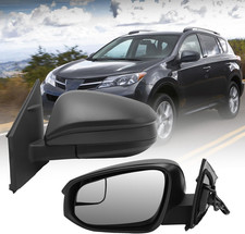 Left Driver Side Mirror Compatible with Toyota RAV4 2016 2017 2018 Door Mirrors