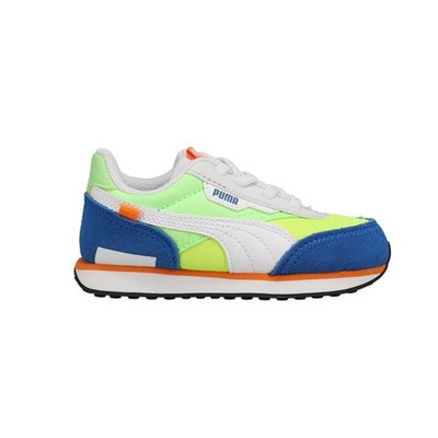 PUMA Future Rider Play On Lace Up  Toddler Boys Blue, Green, Grey, Yellow Sneake