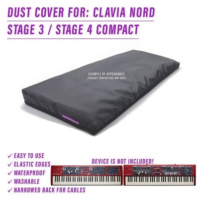 STAUBSCHUTZHAUBE für Clavia Nord Stage 3, Stage 4 Compact