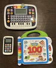 Bundled Items-LeapFrog 100 Words Book, Toy Ph...