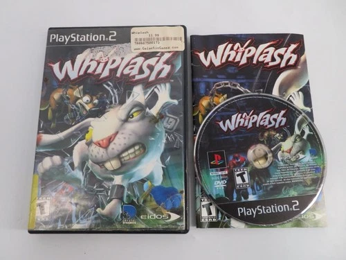 COMPLETE - Whiplash CIB (Sony PlayStation 2, 2004) PS2 - WORKS
