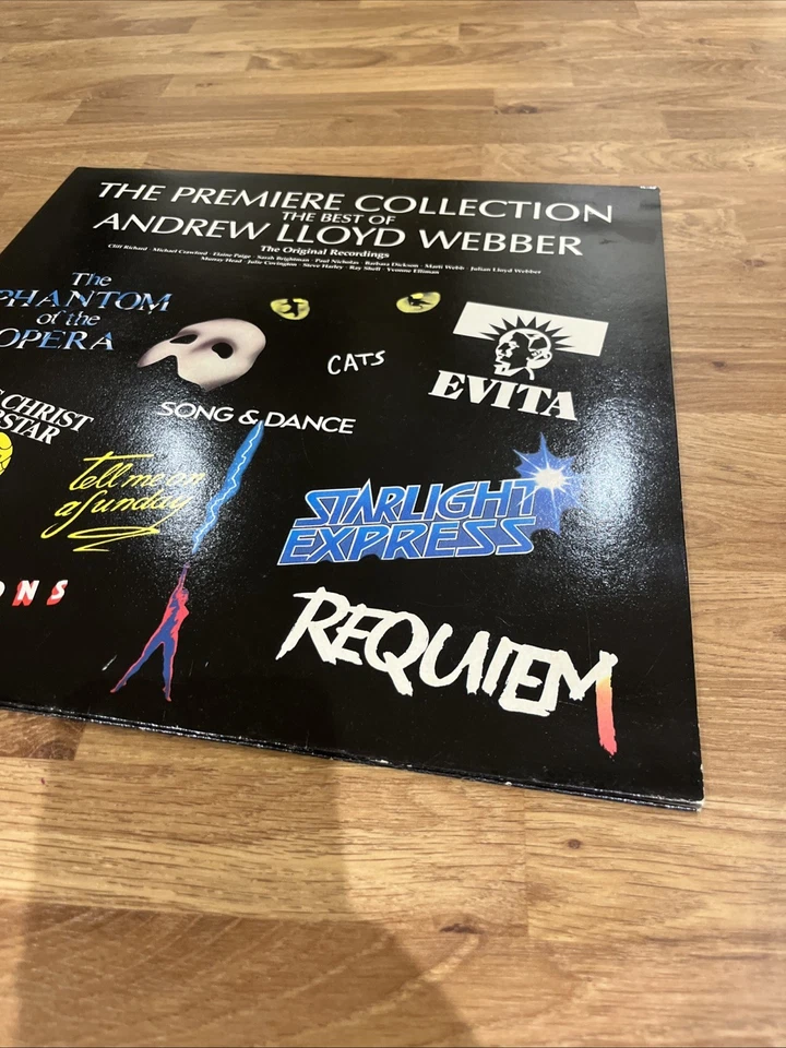 The Premier Collection: The Best Of Andrew Lloyd Webber Vinyl LP/Record 1988 - Image 3 of 4