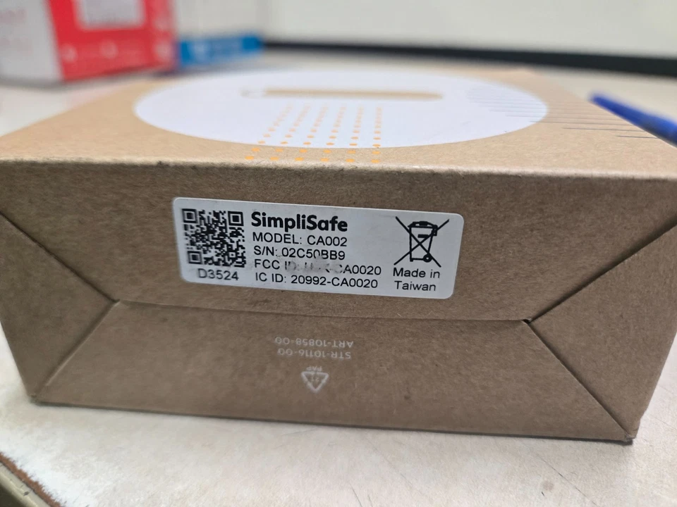 NOB SimpliSafe Carbon Monoxide Detector & Smoke Detector Alarm Latest Gen White - Image 2 of 4