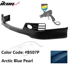 Fits 06-08 Acura Tsx Front Bumper Lip Euro-r Style Spoiler B507p Blue Splitter