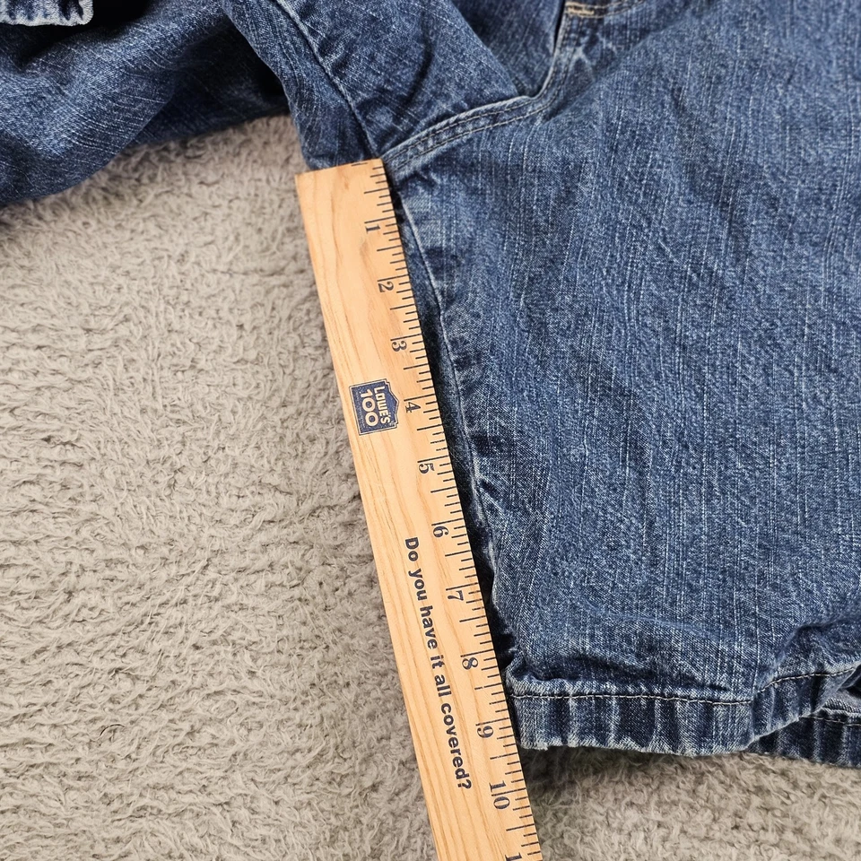 Wrangler Carpenter Denim Shorts Mens 46 Relaxed Fit Utility Pockets Workwear - Image 3 of 4