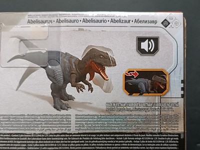 MATTEL 2025 JURASSIC WORLD REBIRTH WILD ROAR ABELISAURUS DINOSAUR