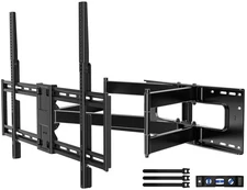 Full Motion TV Wall Mount for 60-100 Inch TVs, 30.3 Inch Long Arm, VESA 800x6...