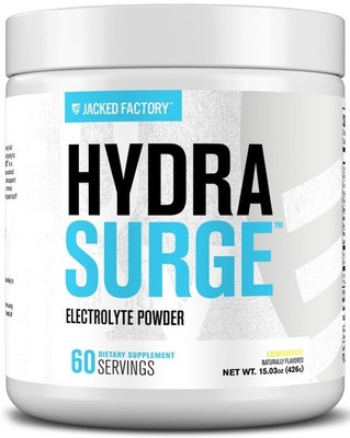 Jacked Factory HYDRASURGE Electrolyte Powder - Hydration Supplement w/Key Minera