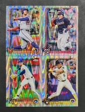2025 Topps Chrome RAYWAVE REFRACTORS with Rookies You Pick