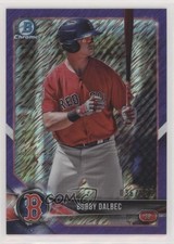 2018 Bowman Chrome Prospects Purple Shimmer Refractor /655 Bobby Dalbec 0hu5
