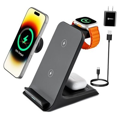 Wireless Charger for Thick Cases of 10MM/Otterbox/Popsocket