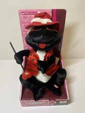 Gemmy Valentine FROGZ Rapper Collectible Black Red Frog YEAH NIB Read