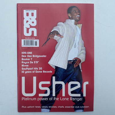 BLUES & SOUL Magazine-Issue # 865 - USHER / KRS ONE / NIVEA / BOOKER T