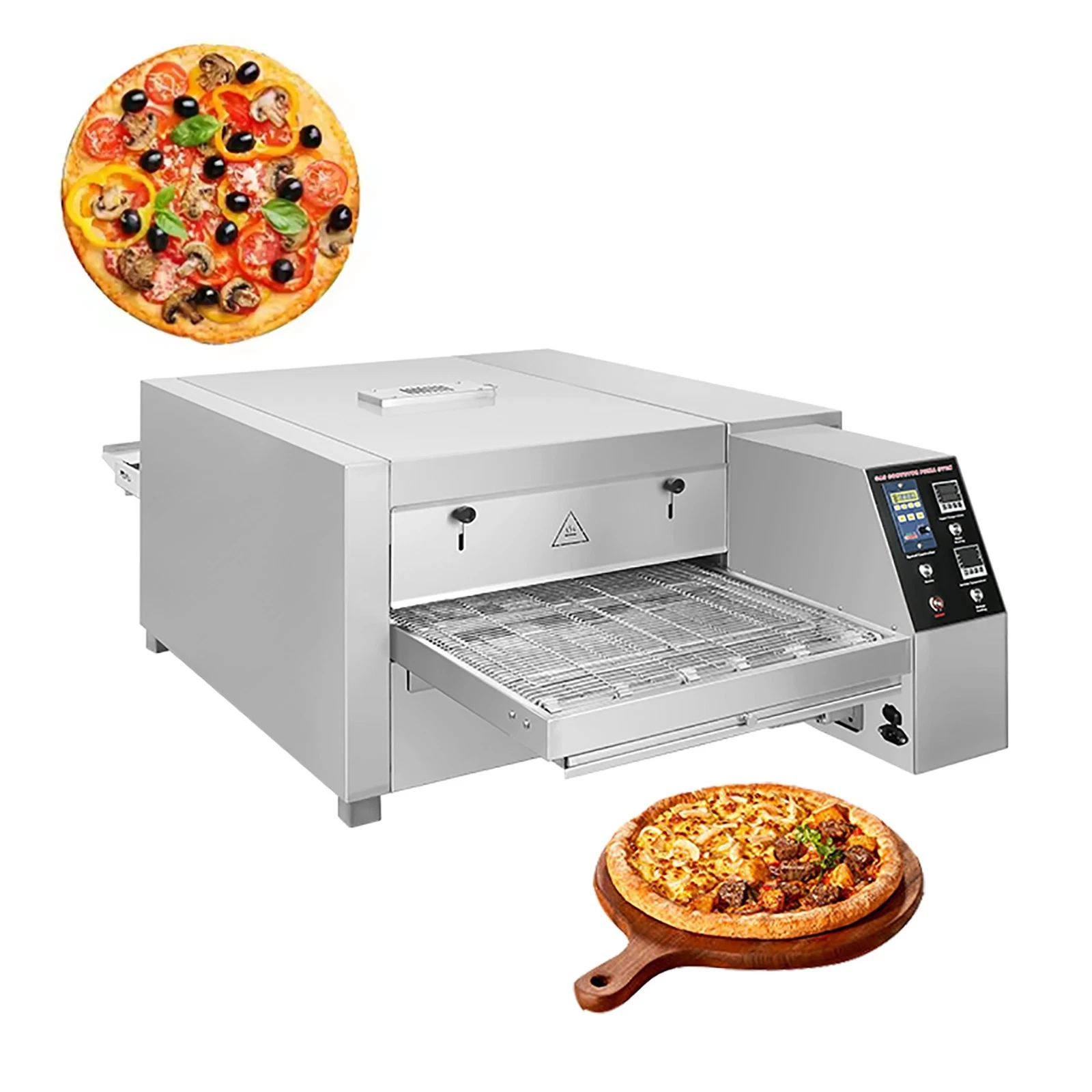 Kolice Commercial Natural Gas Heating Conveyor Pizza Oven 18 inches Belt Oven
Opens in a new window