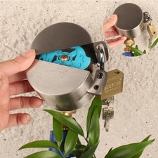 Outdoor Faucet Spigot Lock with Metallic Gate Valve Lock Stainless Steel