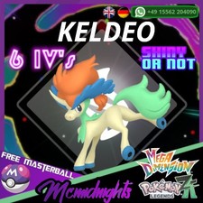 POKÉMON LEGENDS Z-A GERMAN🔥KELDEO🌟 SHINY EVENT 6DV LV100🔥Pokémon Legends Z-A