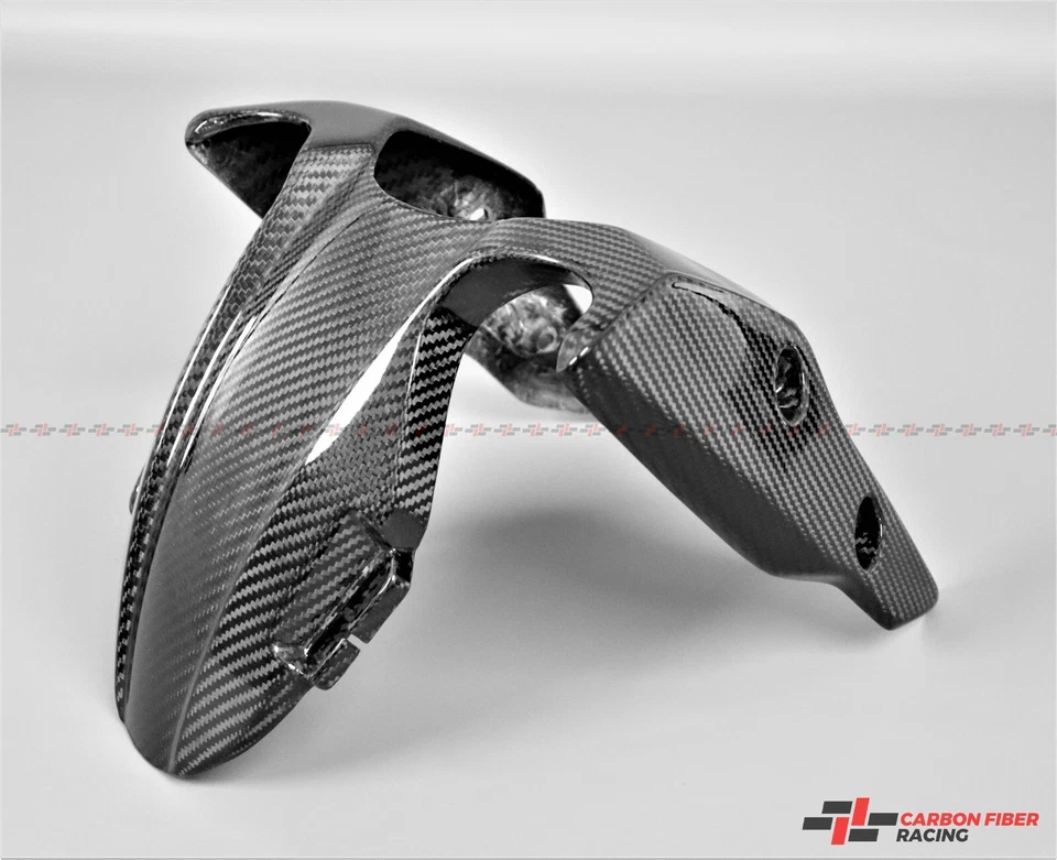 Guardabarros delantero Ducati Hyperstrada 2014 - 100 % fibra de carbono Foto 4 de 4