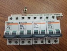 (4-PCS) MERLIN GERIN 24442 MULTI 9 C60N 1A 480V 2-POLE CIRCUIT BREAKER (VR2)