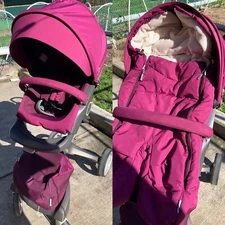 Stokke Xplory Stroller Purple Set