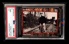 1991 Twin Peaks Director David Lynch (RC) Rookie Card - PSA 9  MINT