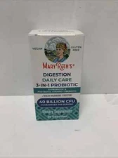 Mary Ruth's 3-in-1 Digestive  Probiotic 30 Capsule 40 Billion CFU Exp 01/2026