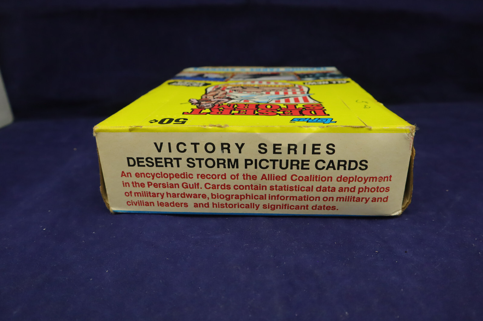 Topps 1991 Desert Storm Victory Series Trading Cards + Stickers Wax