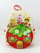 Loungefly Strawberry Shortcake House Mini Backpack Scented Moving Part New Tags!