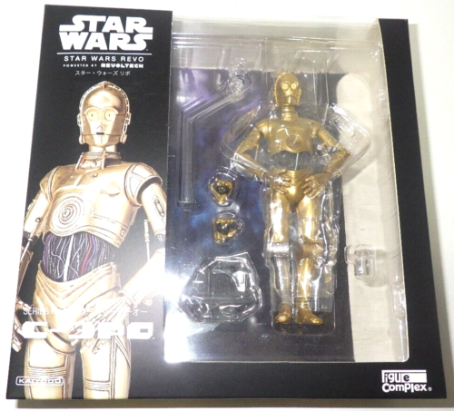C-3PO with Mouse Droid Star Wars Revoltech Kaiyodo Series No. 003 from Japan - Picture 1 of 12