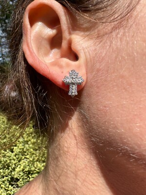 Cinturino Hip Hop Orecchini Uomo Hip Hop In Argento Sterling 925 - Foto 9