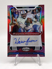 2023 Certified - Canton Certified Signatures Mirror Red #CCS-WM Warren Moon /99