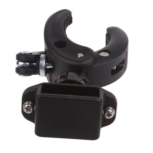 Adjustable Motorcycle Walkie Talkie Mount, Bicycles Handlebar Clip Holder Clamp - Photo 6 sur 8
