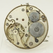 Rare Pocket Watch Movement Men's no fusee duplex chronometer no repeater RAR