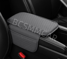 Almohadilla de almacenamiento para reposabrazos de coche consola central reposabrazos caja cubierta protectora transpirable