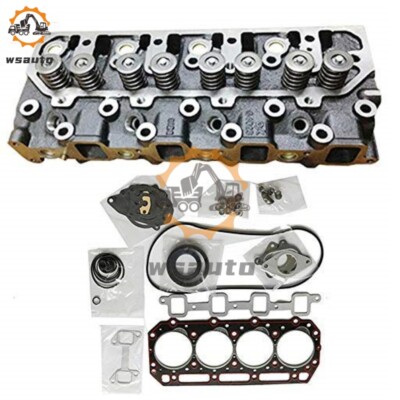 Cylinder head+ full gasket kit for Cummins A2300 Engine A1700 D15S D18S D20SC-5