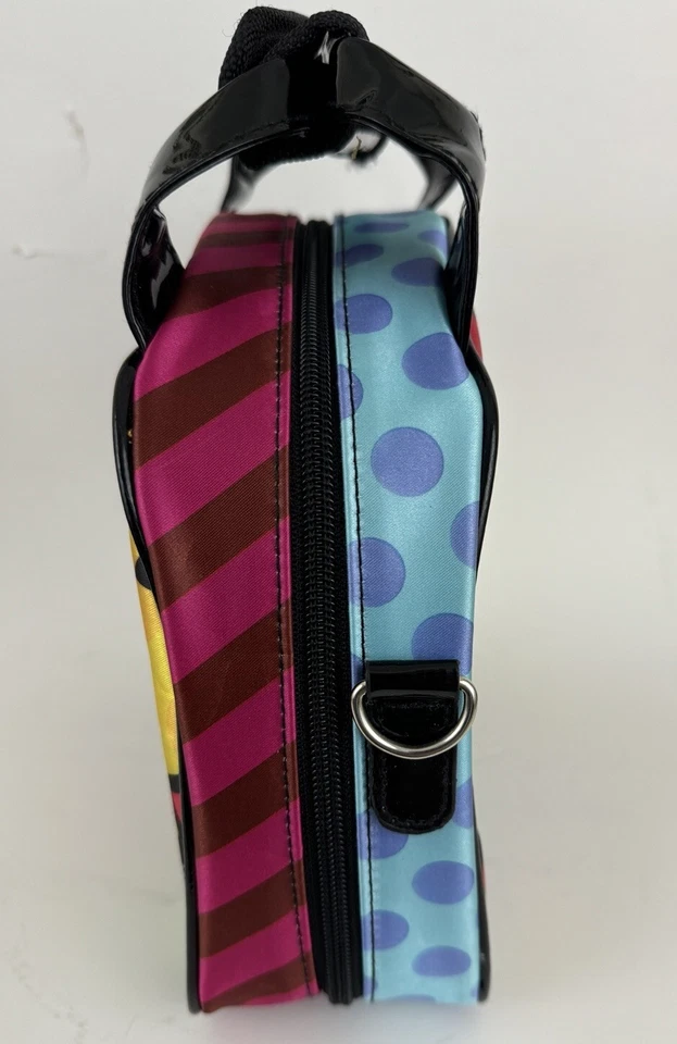 BOLSO DE ALMUERZO Romero Britto Mediano Satinado Corazón Aislado con Correa para el Hombro Foto 4 de 4