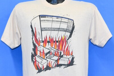 #ad vintage 80s VAX VOBISCUM DECUS TUCSON USERS GROUP LAS VEGAS 1983 t shirt MED M $69.30