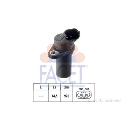 FACET Crankshaft Pulse Sensor 9.0235 MK4 FOR Astra Corsa Bolero Relay 9-3 Logan  - Afbeelding 1 van 6