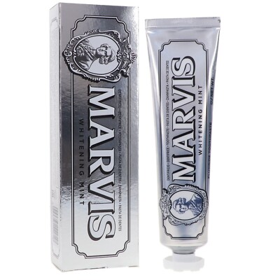 MARVIS Smokers Whitening Mint | Italian Toothpaste Arctic Shiver of Cool Mint