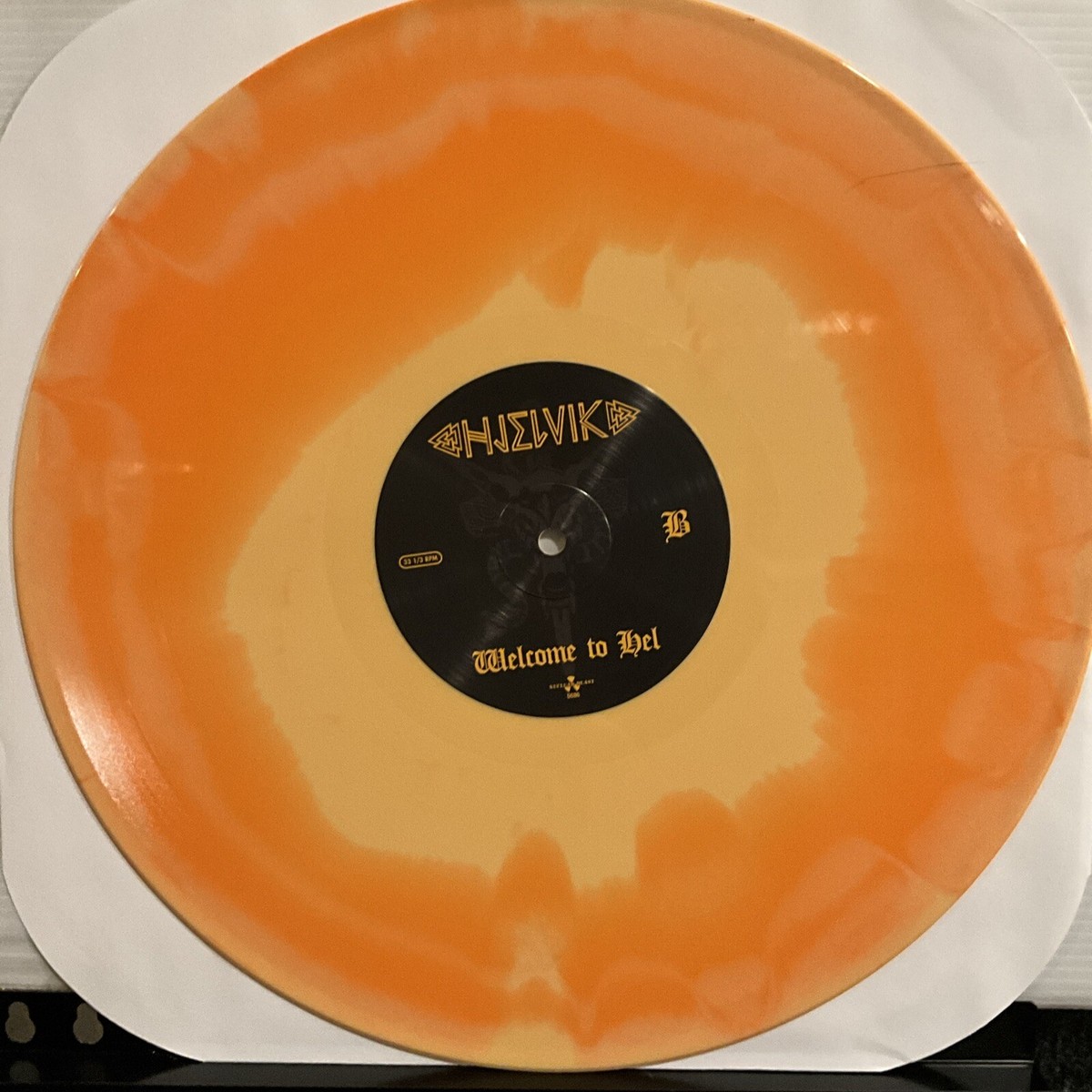 Hjelvik – Welcome To Hel LP 2020 Hjelvik – Welcome To Hel [Orange