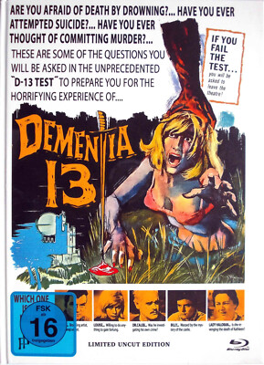 Dementia 13 (1963, Coppola, Corman, Mediabook limitiert, Cover B, Blu-Ray)