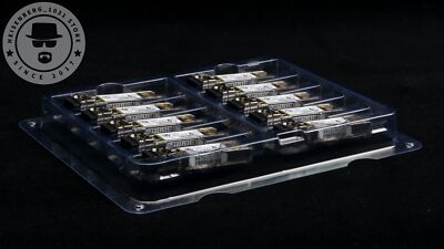 Cisco SFP-10G-LR 10GBASE-LR SFP+10-2457-02 V02 1310nm SMF 10GbE 10KM Lot of 10 
