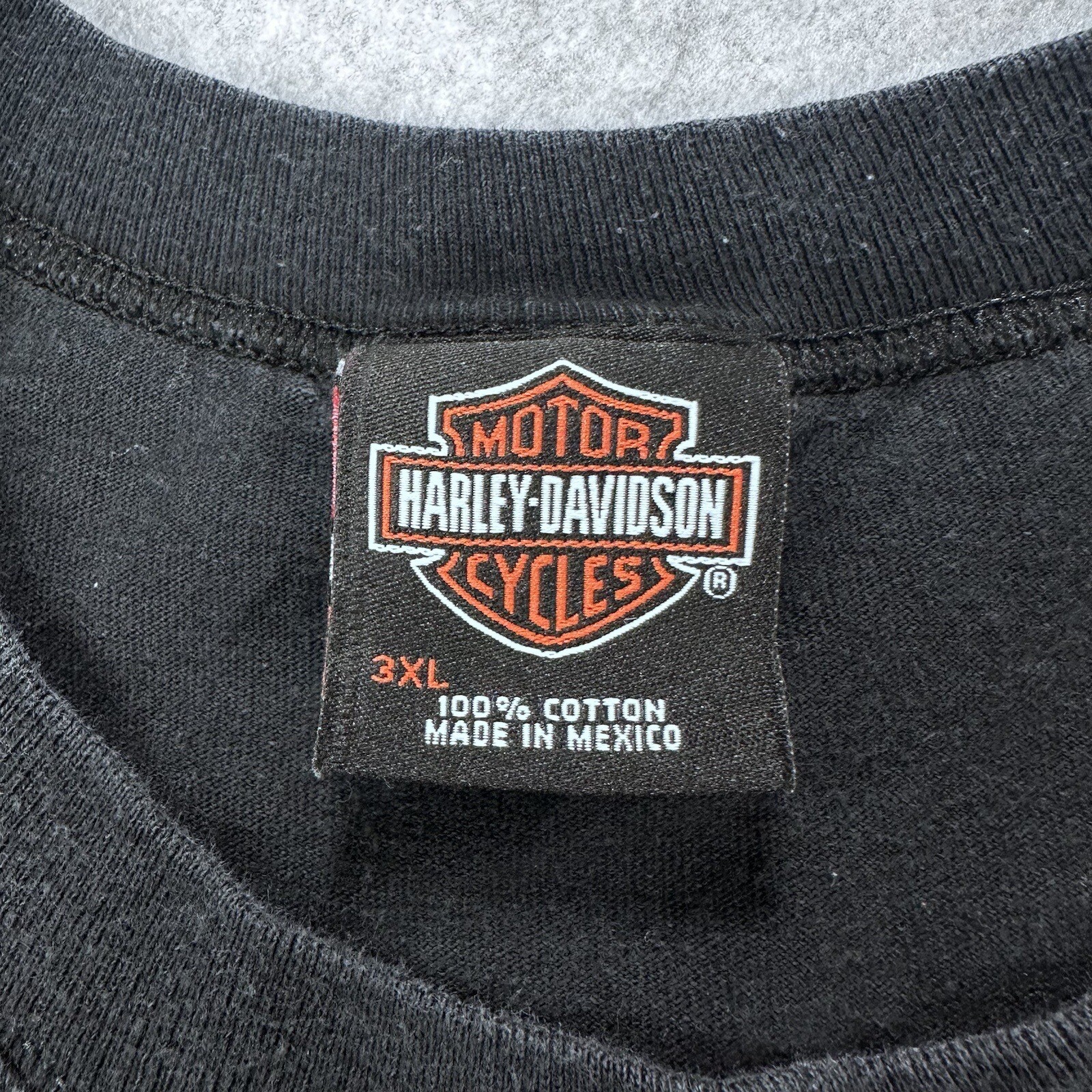 Harley Davidson Sleeveless T Shirt 3XL Gatto Tarrentum PA Skull Pinup