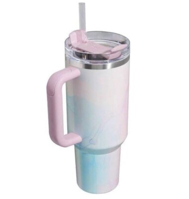 Stanley 40 oz Stainless Steel H2.0 FlowState Quencher Tumbler - Tulle