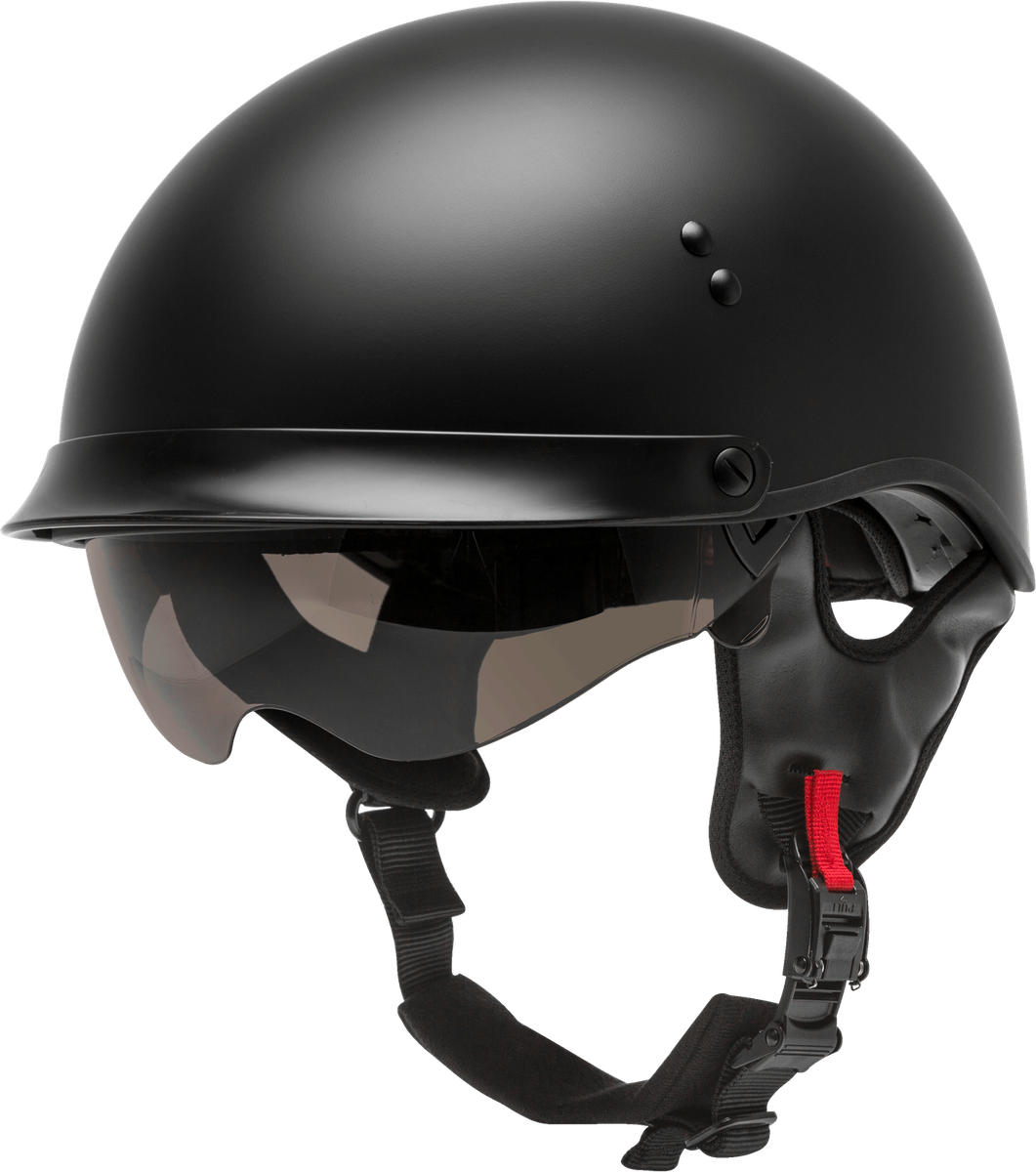 helm 硬式ミット　黒 GMAX H9650076 HH-65 FULL DRESSED HALF HELMET, MATTE BLACK LG | eBay
